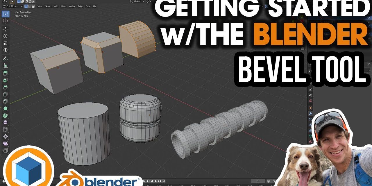 Getting Started with the BEVEL TOOL in Blender! | The CG Essentials