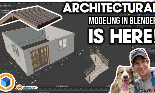 Blender Architectural Modeling Tutorial | The CG Essentials